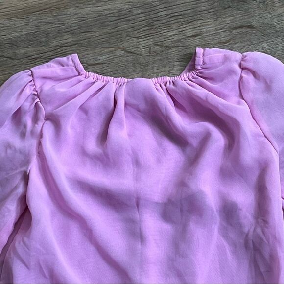 Healthtex Toddler Girl Purple Chiffon Long Sleeve Tunic Top Size 18M - Picture 8 of 8